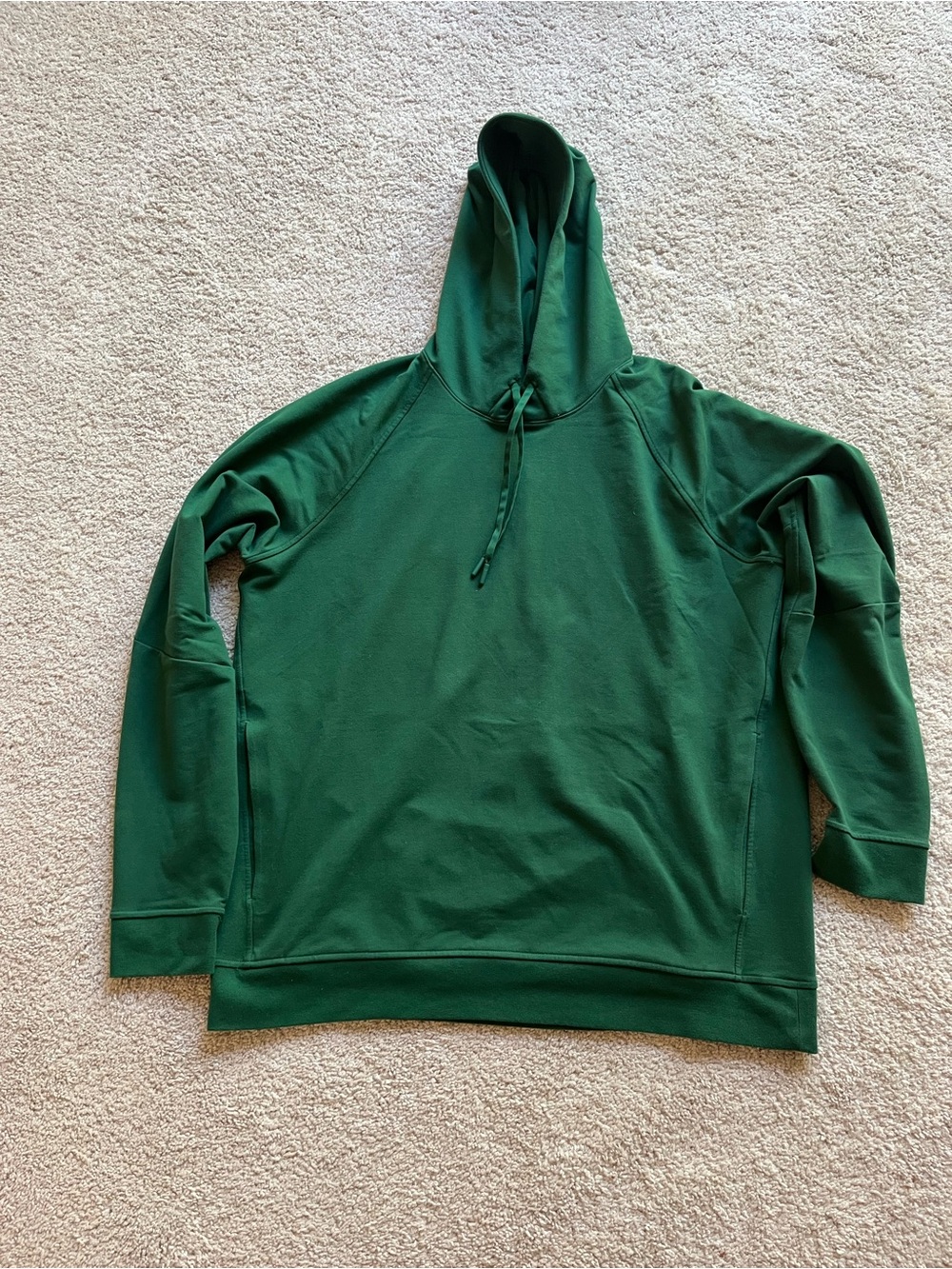 Lululemon Men's Green Pullover Hoodie Sweatshirt XL